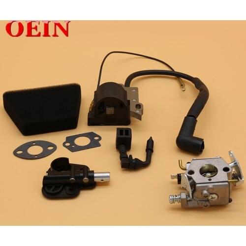 Carburetor Ignition Coil Oil Pump Kit Fit For Partner 350 351 370 371 390 420 Mcculloch Mac 335 435 436 440 441 Chainsaw Parts