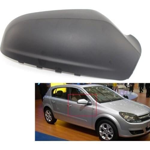 For Vauxhall Astra H MK5 Wing Mirror Cover Cap Casing 04-09 Right (Matte Black)