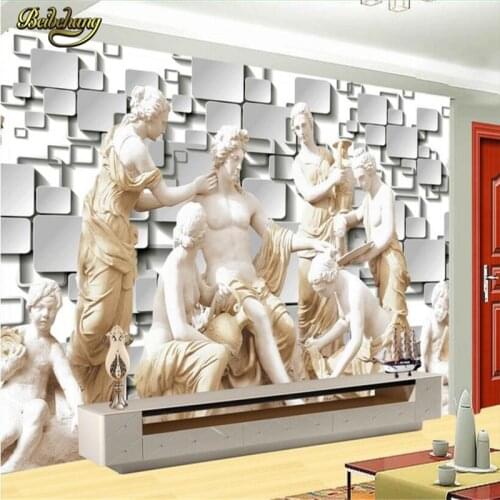 Beibehang Nostalgic characters Photo Wallpaper living room Papel De Parede 3D Wall Mural TV Backdrop Wall paper Home Decoration