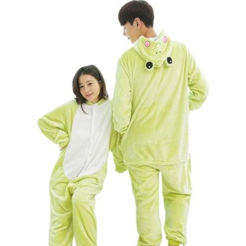 Frog wolf Kigurumi onesies Pajamas Cartoon animal costun dog anime Pyjamas koala pig pijamas