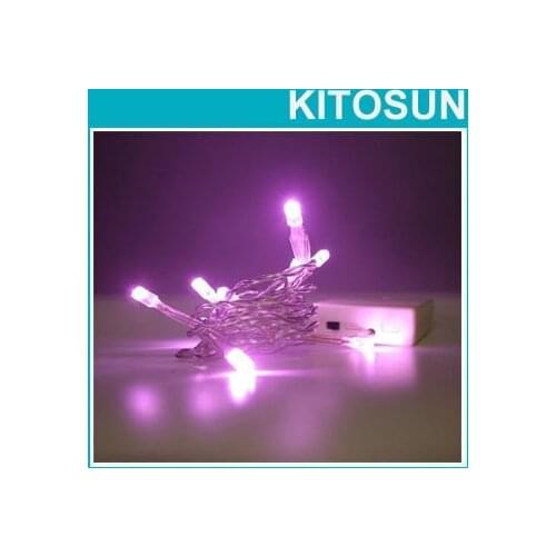 Sale batteries operated Multi color led cord light holiday decor bright LED bulbs