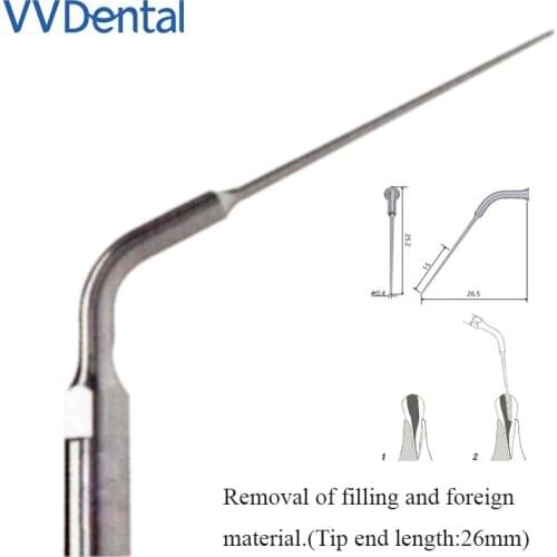 VVDental E4 Dental Equipment Dental Scaler Tip Fit EMS&WOODPECKER&SYBRONENDO Scaler Teeth Whitening Burnishing Tools