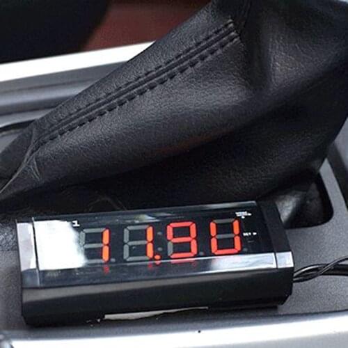 IPX6 Car Motorcycle Digital Voltmeter Thermometer DC 8-18V 12V Battery Tester Waterproof Voltage Meter Temperaure Sensor Meter