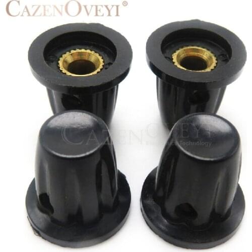 10pcs/lot Bakelite potentiometer knob hole: 4MM for WH5 WXD3-13 K17-01 potentiometer In Stock