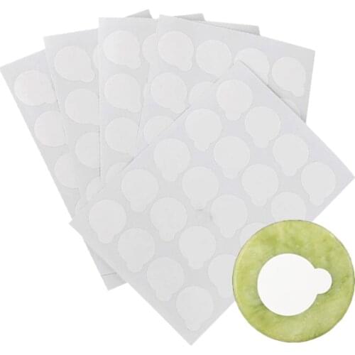5 sheets 100pc Glue shimand adn 1 stone eyelash extensions tool glue holder jade stone holder glue pallet glue stand pads