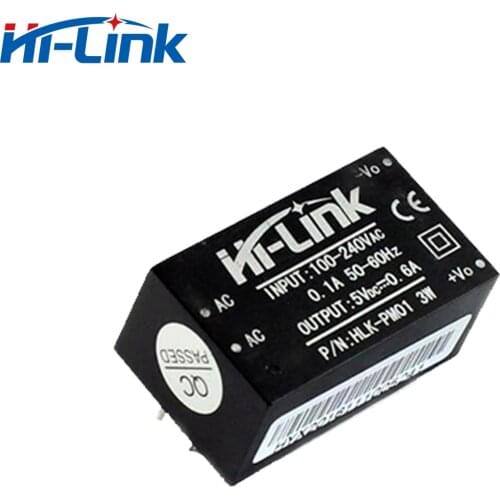 Free Shipping 80pcs 3W 5V 600mA AC DC Power Converter Module HLK-PM01