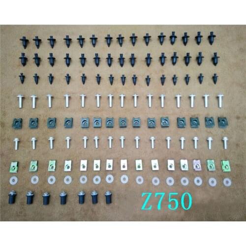 Fairing Bodywork Kit Bolts Screws For Fit For Kawasaki Z750 (not Z750S model) 2007-2012
