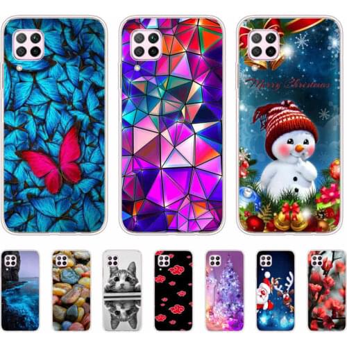 For Huawei P40 Lite 5G Case 6.5'' Silicone Soft TPU Phone Cover for Huawei P40 Lite P40Lite Case Protective P 40 Lite 5G