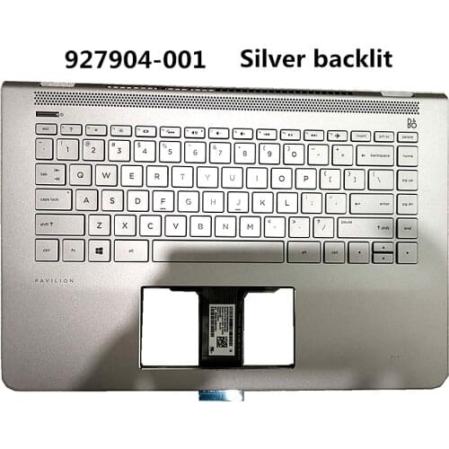 Laptop US w/o backlit Keyboard Case/Cover for HP Pavilion 14-BK 14-CC 14-CC0027TX TPN-Q188 G71 938097-031 927903-001 927904-001