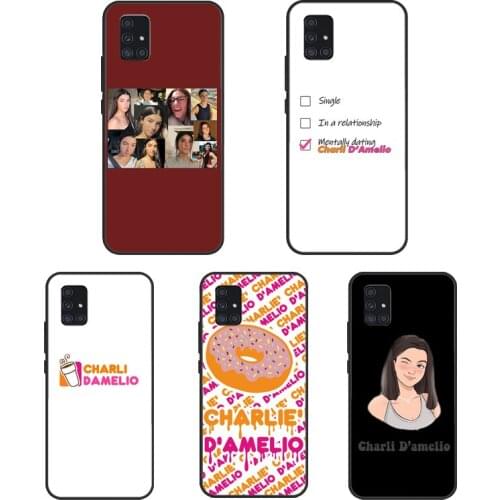 Charli Damelio Donut For Samsung A21S A20e A31 M11 M21 M31 Case For Galaxy A50 A70 A10 A20 A40 A51 A71 Cover