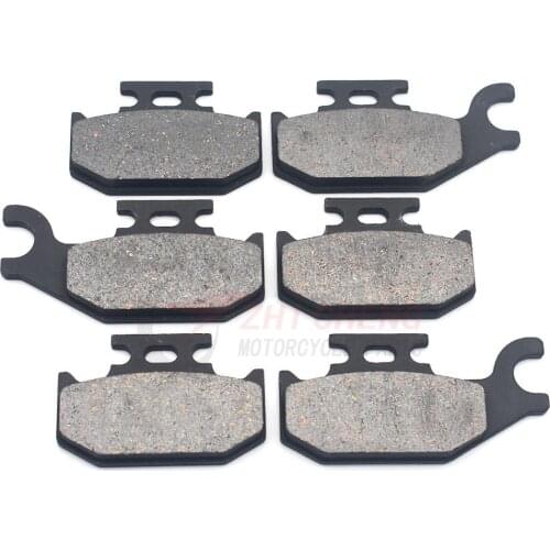 For ATV Can Am BRP Outlander 400 500 650 800 2007-2014 Renegade 500 800 2007-2011 Motorcycle Front Rear Brake Pads sets