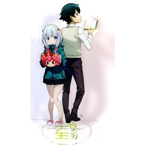 Eromanga Sensei Masamune Izumi Izumi Sagiri couple acrylic stand figure model plate holder cake topper anime