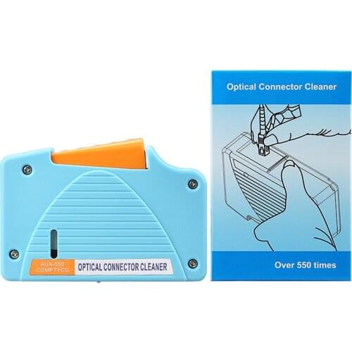 For SC/ST/FC/LC Fiber Optic End Face Cleaning Box Fiber Wiping Tool Pigtail Cleaner Cassette Ftth Optic Fiber Cleaner Tools