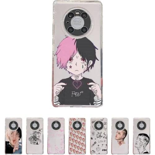Lil Peep fashion rock Phone Case Transparent For Huawei honor V 40 30 20 X note 10 pro lite max s Soft TPU Clear Mobile bags