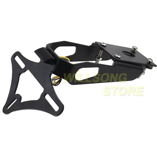 Registration License Plate Frame Holder Tail Tidy Fender LED Eliminator For KAWASAKI Z650 NINJA 650 2017-2019 Motorcycle