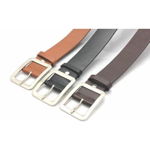 Mens Business Style Belt Black Leather Strap Male Waistband Automatic Buckle Belts For Men Top Quality Girdle Belts For Jean