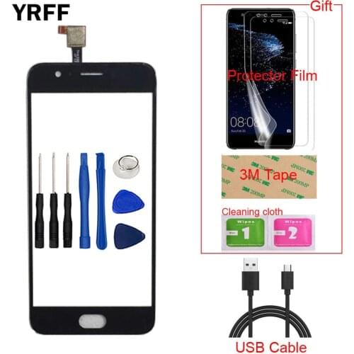 Mobile TouchScreen For Umi Digi C2 DigiC2 UmiDigi Touch Screen Digitizer Panel Lens Sensor Front Glass Tools Protector Film