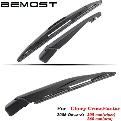 BEMOST Car Rear Windscreen Windshield Wiper Arm Blades Brushes Soft Rubber For Chery Cross Eastar 305MM 2006 Onwards Accessories