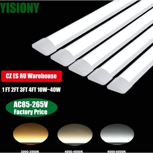 YISIONY 5PCS LED Lamp Tube Ceiling Lamp Fixture LED Batten Linear Light Shop Light Fixture светильник светодиоднйfor умный дом