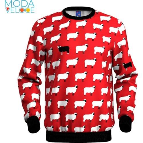 Animal Black Sheep Cute hoodie 2022 New Hoodies Streetwear Fashion Loose 3D Print Hoodie Sweatshirt Unisex Hoodie Men Women