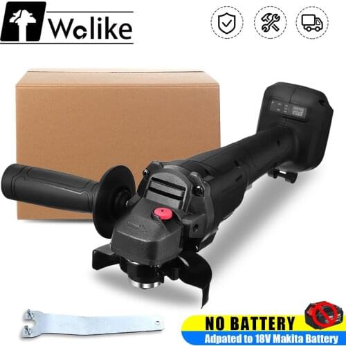 1000W 18V 125mm Brushless Cordless Impact Angle Grinder For Makita Battery DIY Power Tool Cutting Machine Polisher