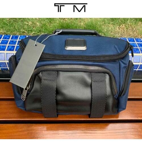 Ballistic nylon waist bag mens fashion business leisure travel waterproof messenger small bag 0232402