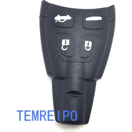 10pcs/lot Key Case For Car Key Shell For SAAB 93 95 9-3 9-5 WF Replacement Keyless Entry 4 Button Remote Key Shell
