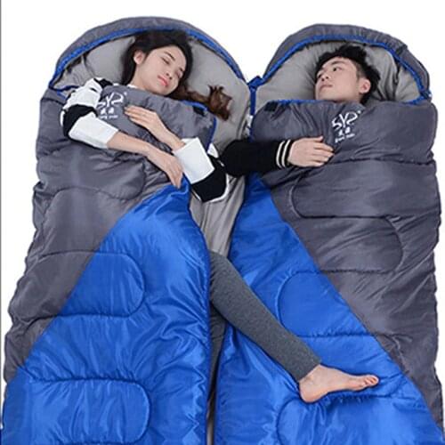 2.2kg Camping warm sleeping bag outdoor adult camping sleeping bag wholesale custom winter cotton travel sleeping bag