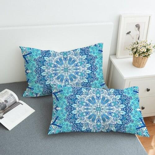 2pcs/set Bed Pillowcase Cover for Beding Print Soft 50cmx75cm / 50cmx90cm Can Customs Made Geometric Pattern