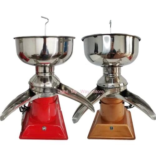 Newest stainless steel electric degreasing machine dish separator small type milk separation dish machine cream separator