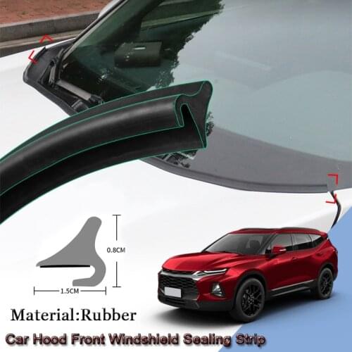 Car Rubber Seal Strip Windshied Spoiler Filler Protect Edge Weatherstrip Strips Auto Accessories For Chevrolet Blazer 2019-2020