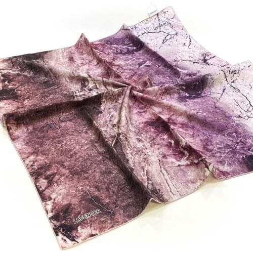 LAVENDER TWİLL SILK SCARF-DESEN-2395-RENK-05
