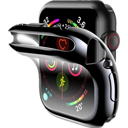 Cover Case For Apple Watch band 44mm/40mm 42mm/38mm iwatch screen protector protective bumper for applewatch series 6 5 4 3 44mm