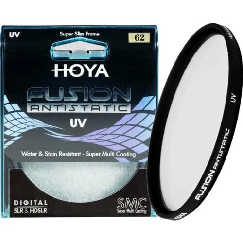 HOYA 62mm FUSION ANTISTATIC UV Super Multi Coating Filter Genuine For SLR Camera Protection Lens