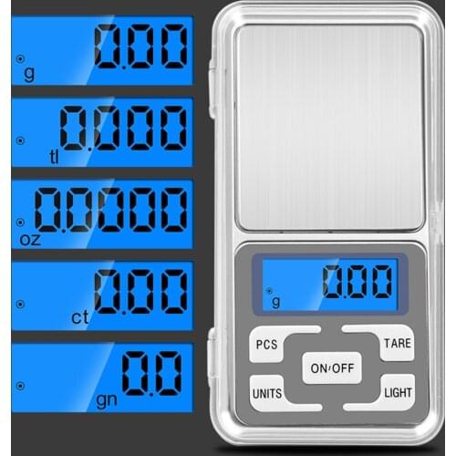 Pocket Scale 1PC Durable Sterling Precision balance Household Supplies Portable Jewelry Weighing Scale Bijoux Scale