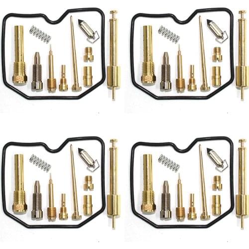 For Kawasaki ZRX/ZR400 E1/E2/E3 ZR ZRX 400 parts motorcycle engine cylinder carburetor maintenance jet repair kit rubber 94-96