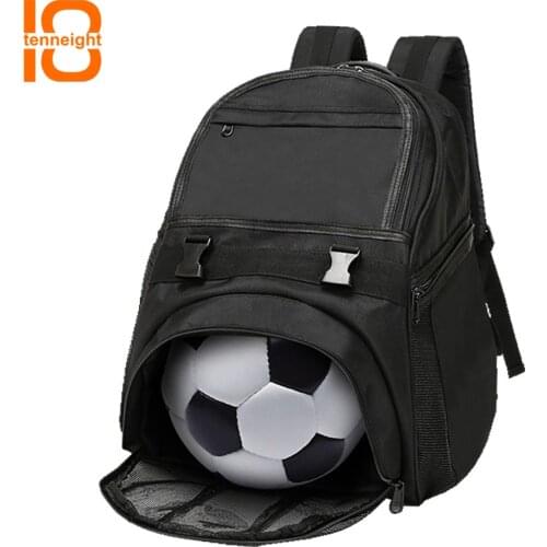 TENNEIGHT Youth Soccer Basketball Backpack Outdoor Mens Sports Shoes T-Ball Softball Equipment Backpack Training Bag for kid