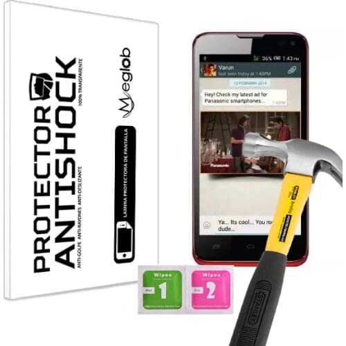 Protector de Pantalla Anti-Shock Anti-Golpe Anti-arañazos Compatible con Panasonic T41