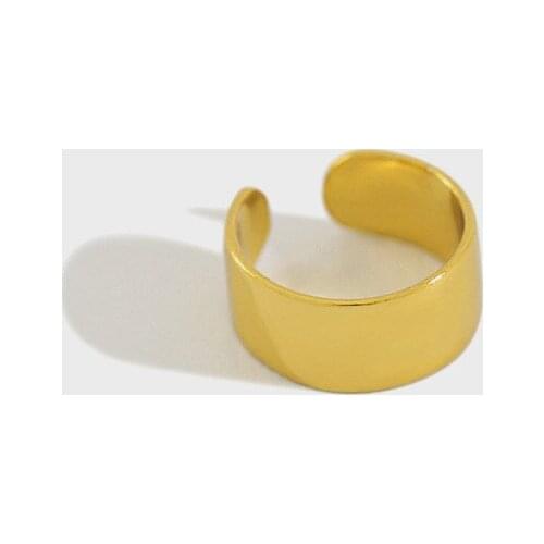 7 Dream 925 Sterling Silver Earrings for Women Minimalism Curved Clips Platinum 18K Gold Color French Romantic Fashion Jewelry