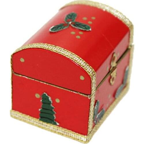 1:12 Miniature Christmas Box Gift Dollhouse Diy Doll House Decor Accessories