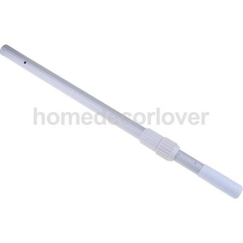 2-Stage Telescopic Pole Part for Leaf Skimmer Net Swimming Pool Spa Cleaner Cleaning Tool