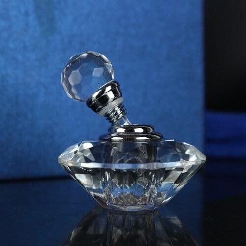 3ML Clear Unqiue Crystal Glass Crystal Women Perfume Bottle Empty Cheap Travel Perfume Cosmetic Sample Bottle