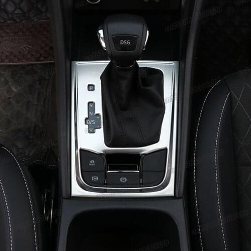 Car Center Console Gear Shift Control Panel Frame for Skoda Karoq 2018 2019 2020 2021 2022 Accessories Auto Styling Mouldings