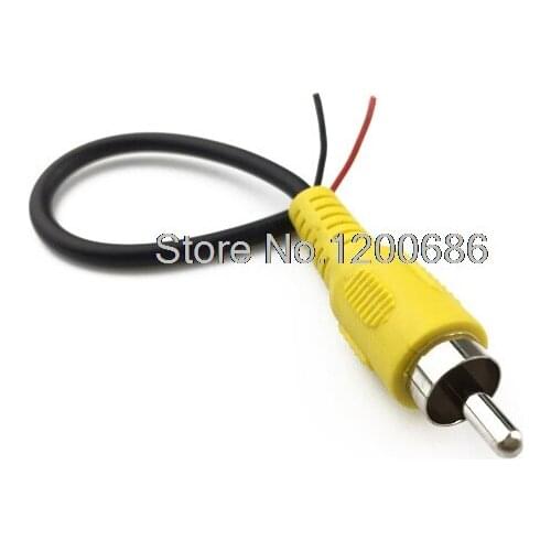 Car audio cable wire harness RCA single head AV cable on the tin rca video cable wire harness