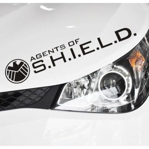 Aliauto Car-styling Agents of Shield Reflective Car Sticker And Decal For Toyota Chevrolet Cruze VW polo Honda Hyundai Kia Lada