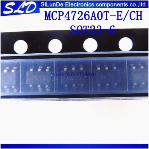Free Shipping 20pcs/lot MCP4726A0T-E/CH MCP4726A0T-E DK SOT23-6 new original IN STOCK