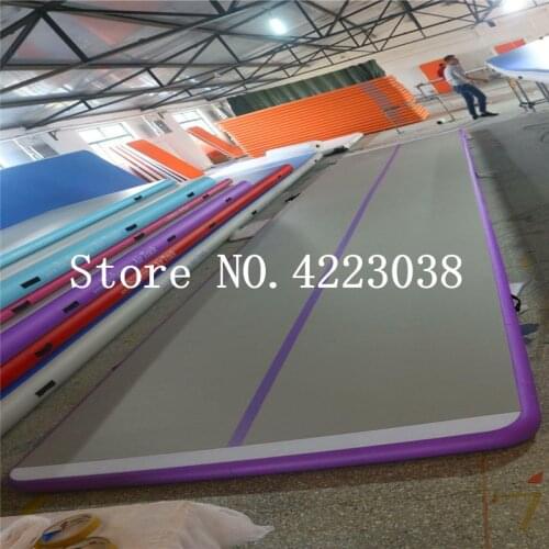 Free Shipping 8*2*0.2m Air Track Floor Home Gymnastics Tumbling Yoga Mat Inflatable Airtrack GYM For Sale