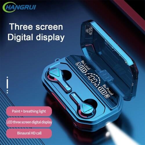 A15 TWS Bluetooth Earphones with Microphone Touch Control Wireless Gaming Headphones HIFI Earbuds Sport Running Heasets HD Call