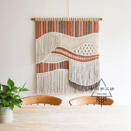 Bohemian Tapestry North Europe Living Room Sofa Background Wall Decoration Tapestry Hand Woven Home Decoration Accessories