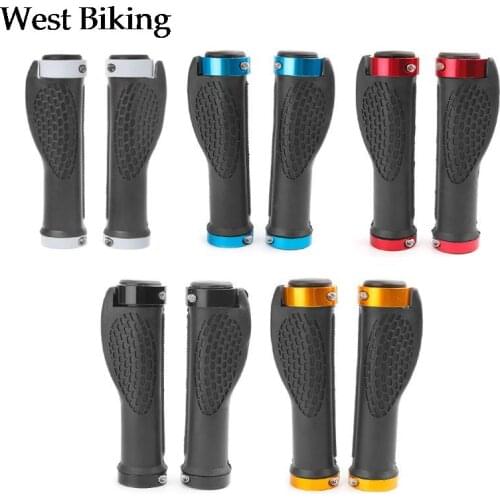 Ergonomic Bike Handle Grip Road Cycling Bicycle Anti-Skid Rubber Lock Handlebar